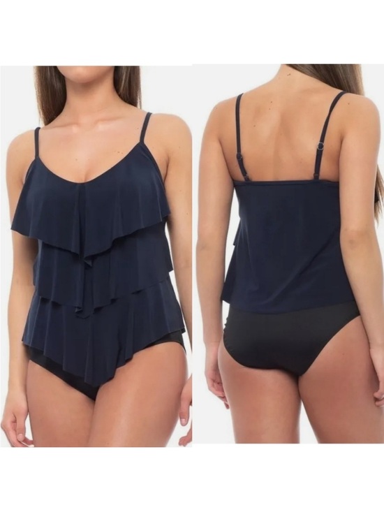 Magicsuit Other - Magicsuit Solid Rita Tankini Top in Navy Blue SZ 14 EUC